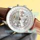 AAA Swiss Copy Breitling Chronograph Navitimer Watch 43mm Silver Face (2)_th.jpg